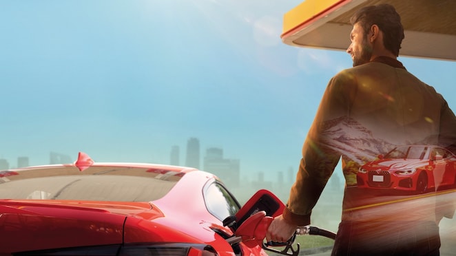 Nuevas y Mejoradas Shell V-Power, sentí la potencia, el rendimiento que transforman tu experiencia y la protección en cada carga. 