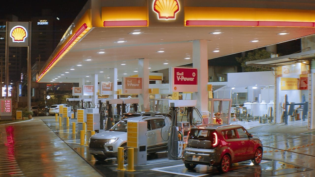 Imagen de estacion de servicio Shell