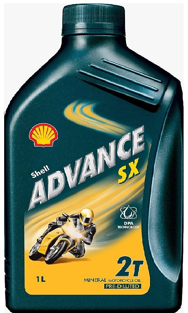 Foto del envase de Shell Advance SX 2