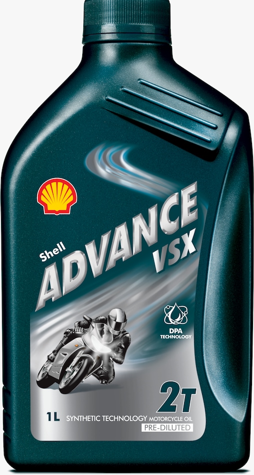 Foto del envase de Shell Advance VSX 2